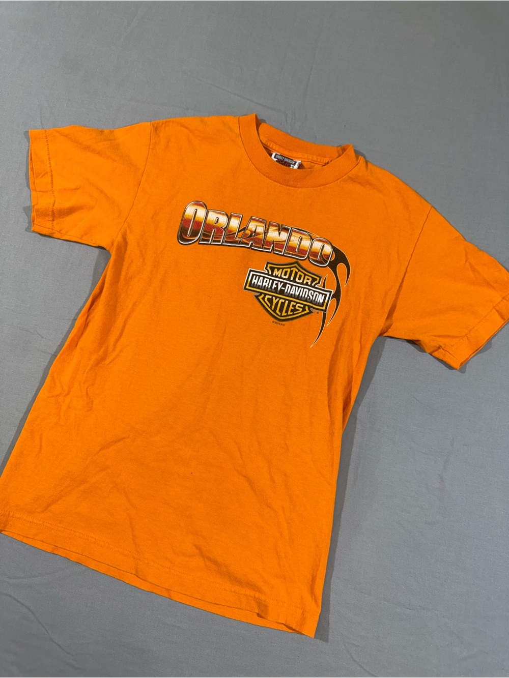 Y2K Harley-Davidson Orlando Florida Graphic Shirt